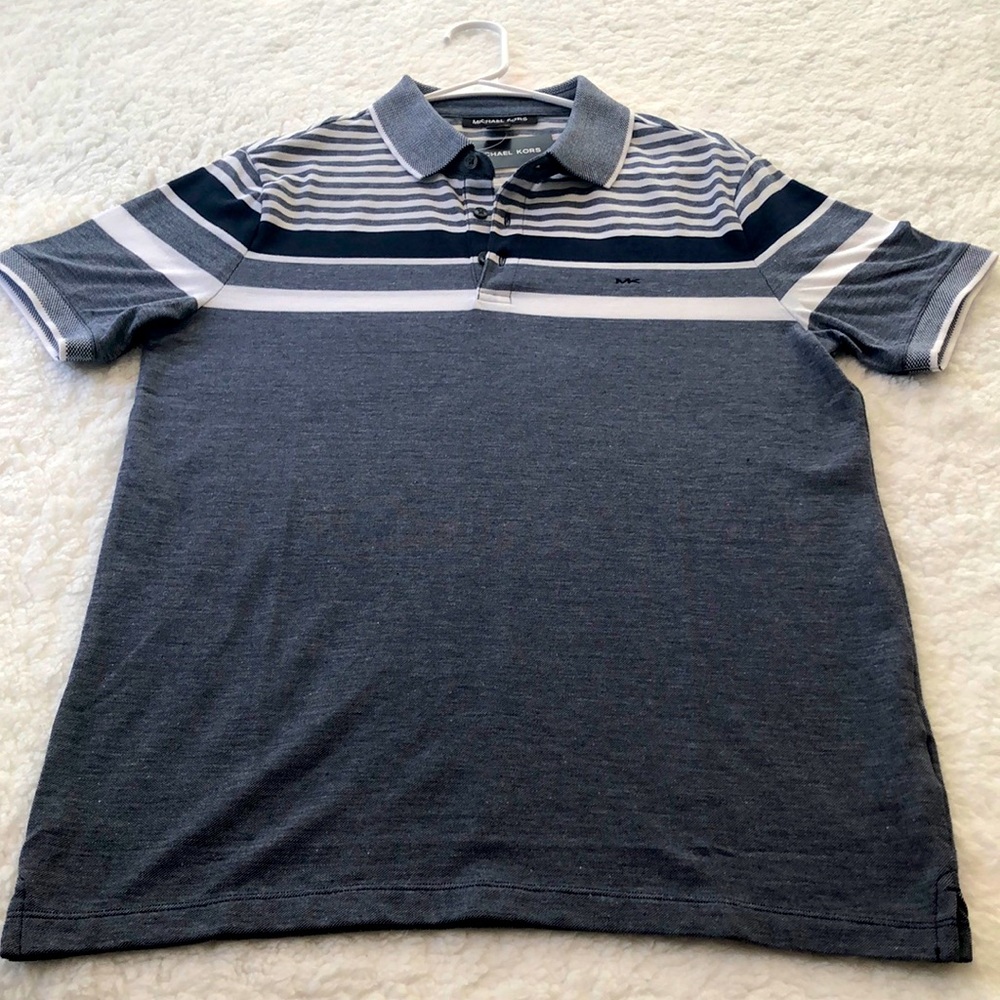 Patterned Michael Kors Polo